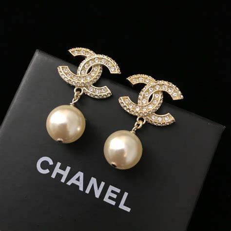 cheap coco chanel earrings|coco chanel earrings price.